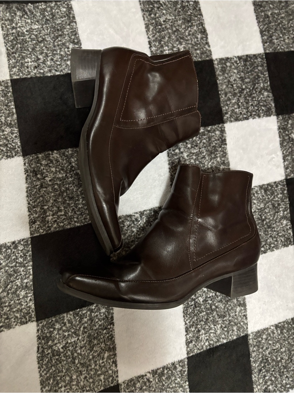 Predictions Brown Leather Dress Shoes